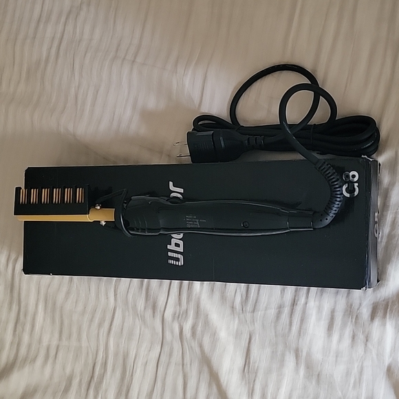 2 in 1 Electric Comb Straightener and Curler Heat Hot Pressing Comb Ceramic Iron - Picture 4 of 7